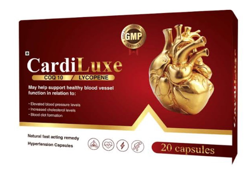 CardiLuxe Capsules Hypertension Support